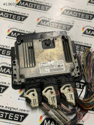 Peugeot 207 ECU 1.6 HDi 0281015847 EDC17C10 MOTOR BEYNİ