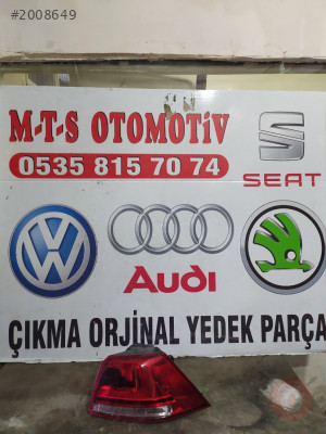 VOLKSWAGEN GOLF-7 SAĞ ARKA STOP DIŞ 2013-2016