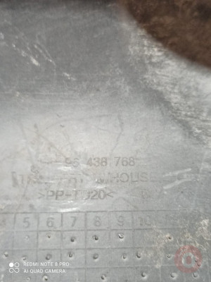 96438768 Chevrolet Aveo sol Arka emniyet kemeri kapağı plast