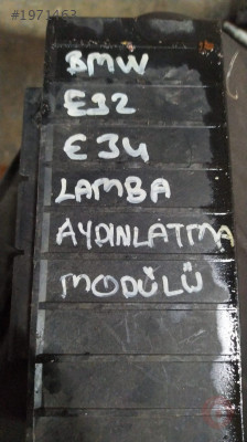 bmww e32 çıkma lamba aydınlatma modülü