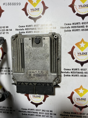 AUDI A4 2.0 TDI CIKMA MOTOR BEYNI 04L907309L-0281030258