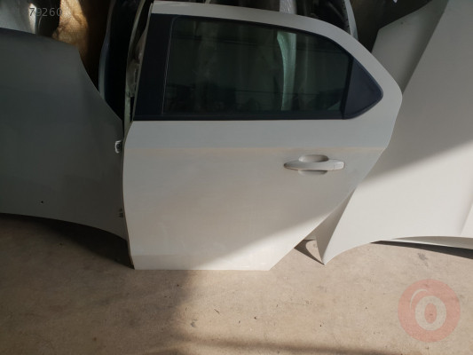 PEUGEOT 301 BEYAZ SAĞ SOL ARKA KAPI ORJİNAL BOYASIZ DOLU