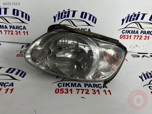 2004 2006 Hyundai Accent Orjınal Çıkma Ön Sol Far