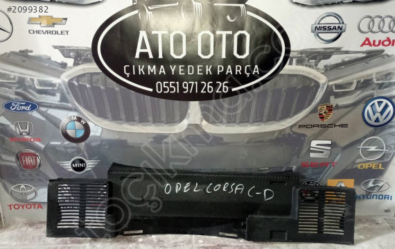 OPEL CORSA C D ORJINAL ÇIKMA BAGAJ PLASTİĞİ