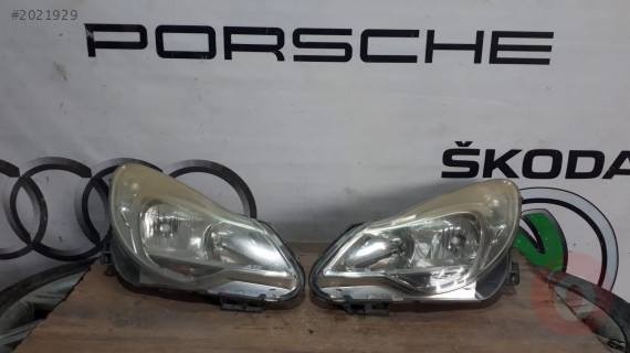 OPEL CORSA D TAKIM SAĞ SOL ÖN FAR ÇIKMA ORJİNAL
