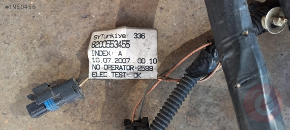 Megane II motor tesisatı K9K dizel orj çıkma OEM 8200553455