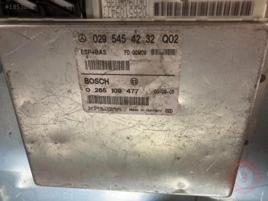 0265109477 0295454232Q02 MERCEDES A CLASS ESP BAS BEYNİ