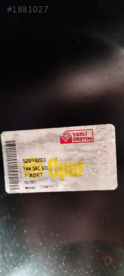DOBLO 2011 SONRASI PARÇA ÇAMURLUK SOL