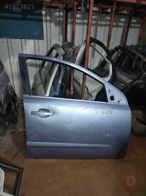 opel astra h sağ ön kapı metalik mavi
