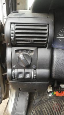 OPEL OMEGA B SOL ÜFLEME IZGARASI