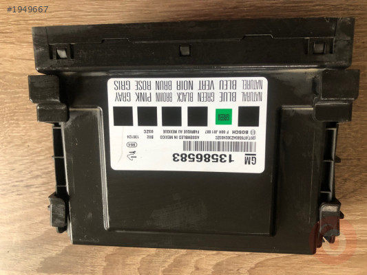 2010-2015 CHEVROLET CAMARO BCM Gövde Kontrol Modülü 13586583