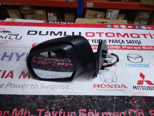 Micra Sol Ayna Elektrikli Isıtmalı K12 09-11