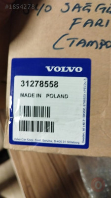 VOLVO S 60 V 60 ÖN TAMPON SAĞ LED LAMBASI