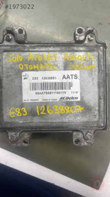 12639891-12638807 OPEL ASTRA J OTOMATİK ÇIKMA MOTOR BEYNİ