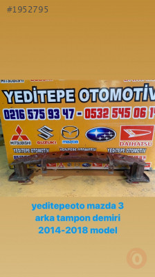 mazda 3 arka tampon demiri