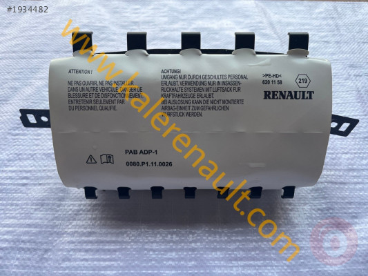 Renault Clio 4 Göğüs - Yolcu Airbag Hava Yastığı 620161600G