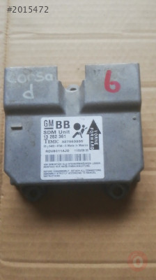 OPEL CORSA D  6 AİRBAG BEYNİ 13262361 .OTO ERKAN ÜNYE