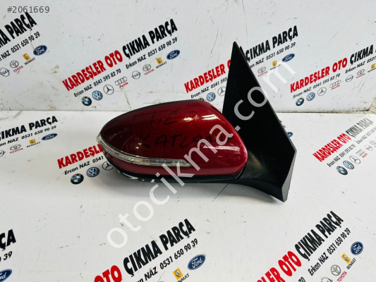 Hyundai i20 katlanır sağ dikiz aynası (Çıkma Orjinal)