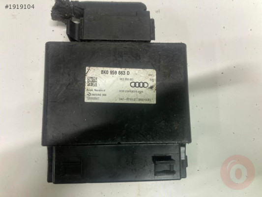 A6 Audi Voltaj Sabitleyici Kontrol Modülü 8K0959663D