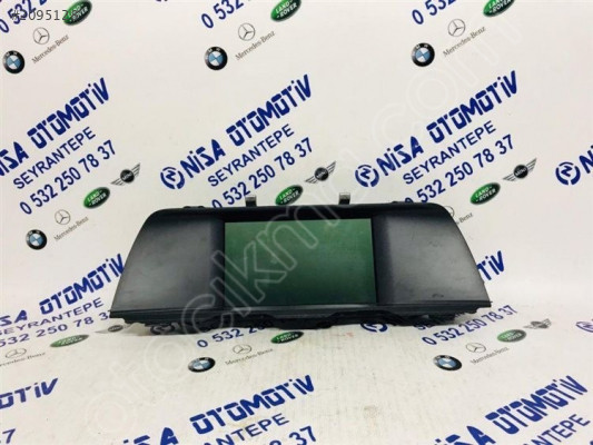 BMW 5 SERİSİ F10 KASA MERKEZİ BİLGİ EKRANI ORJ ÇIKMA 6550924