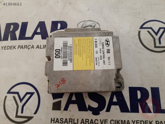 accent blue airbag beyni