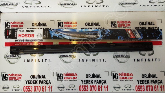 NİSSAN MİCRA ÖN SİLECEK SÜPÜRGESİ TAKIM OEM K14 2019-2022