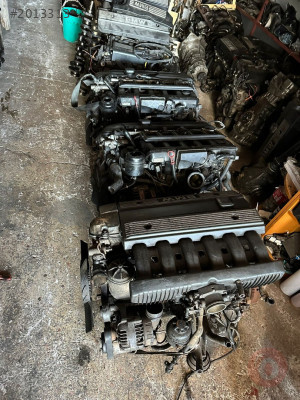 BMW E34 5.20İ M50B20 TEK VANOS KOMPLE ÇIKMA ORJİNAL MOTOR