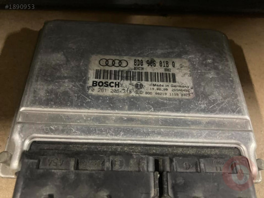 8D0906018Q 0261206318 VW PASSAT AUDİ A4 MOTOR BEYNİ
