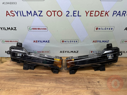TESLA 3 SAĞ VE SOL SİS FARI LEDLİ HATASIZ ORJİNAL SAĞLAM