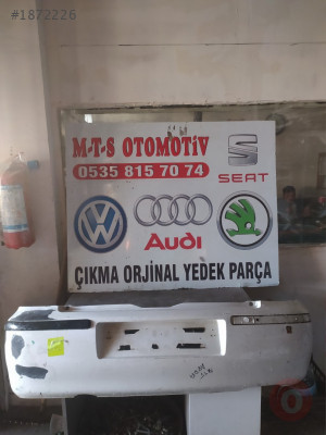 VOLKSWAGEN POLO ARKA TAMPON ÇIKMA ORİJİNAL 2000-2002