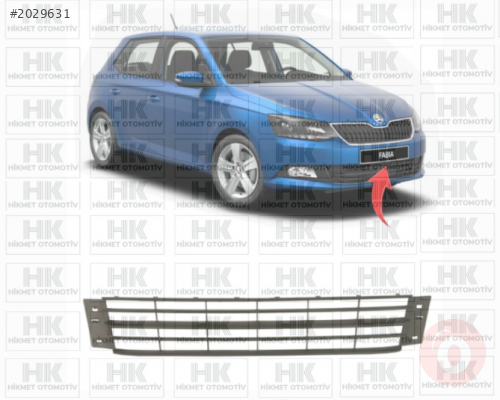 6V0853677 ORTA IZGARA FABİA 2015 ->