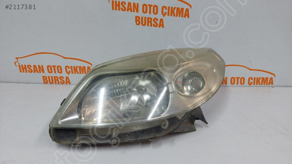 Dacia Sandero sol ön far orijinal