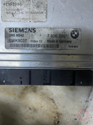 5WK9037 7500255 BMW E39 E46 ÇIKMA MOTOR BEYNİ