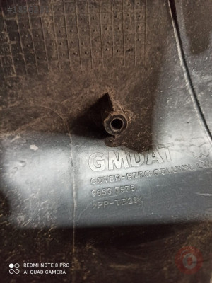 96537576 Chevrolet Aveo 08-11 direksiyon kolonu alt kapağı p