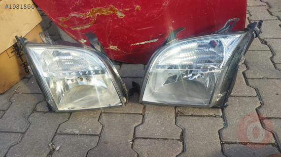 Ford fsion sağ sol ön far lambaları orijinal