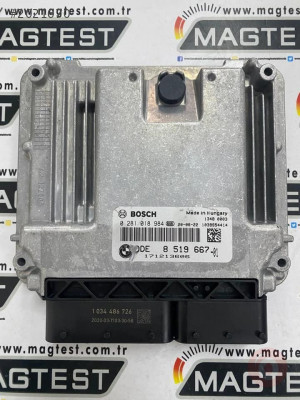 BMW 316d 318d, 0281018984,DDE8519667 MOTOR BEYNI