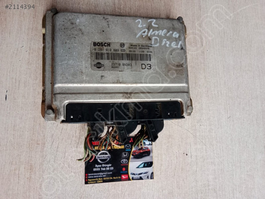 Nissan Almera 2.2 Dizel Beyin 237010 BN303 D3 ÇIKMA