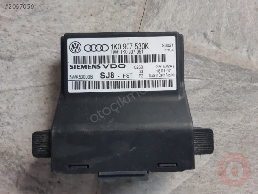 1K0907530K,SKODA KONTROL ÜNİTESİ,1K0907530K SKODA İMOBİLİZER