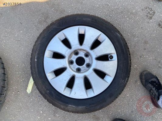 AUDİ A3 ÇELİK JANT ORJİNAL HATASIZ 205/55/16R