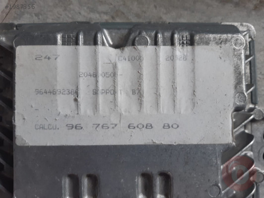 9676760880,CİTROEN C4 CACTUS MOTOR BEYNİ,PEUGEOT MOTOR BEYNİ