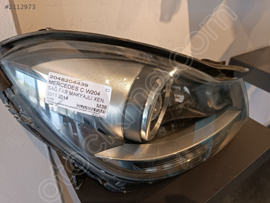 MERCEDES C W204 SAĞ FAR MAKYAJLI XENON 2011 2014 2048204439