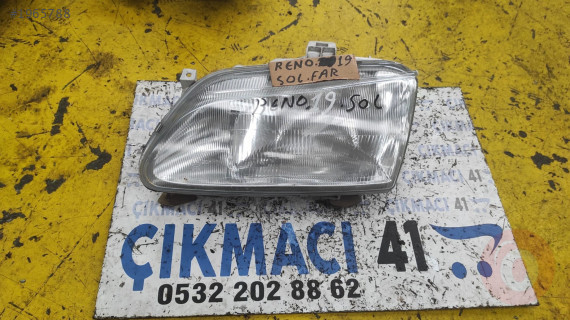 RENAULT 19 SOL FAR,RENO 19 SOL FAR,RENO 19 SOL ÖN FAR