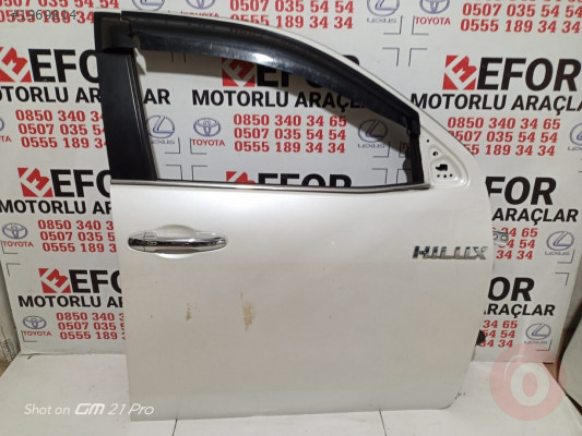 TOYOTA HİLUX SAĞ ÖN KAPI ÇIKMA ORJİNAL YEDEK PARÇA