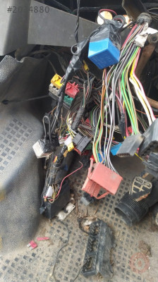 vw transporter t4 çıkma araç içi elektrik tesisatı