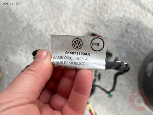 VOLKSWAGEN CADDY SOL ÖN KAPI İÇİ TESİSATI
