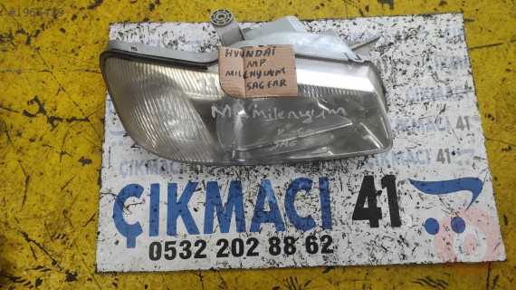 HYUNDAI ACCENT MİLENYUM SAĞ FAR,HYUNDAİ MP MILENYUM SAĞ FAR