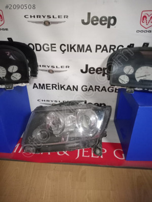 Grand Cherokee 2012 2017 model arası farlar