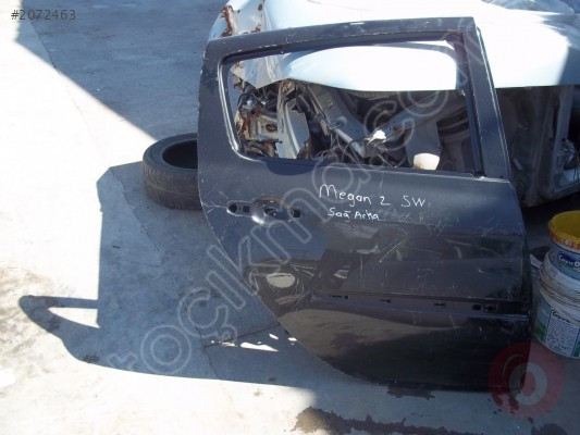 RENAULT MEGANE 2 SAĞ ARKA KAPI,MEGANE 2 SAĞ ARKA KAPI