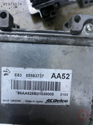 55583737 AA52 OPEL CORSA D 1.0 ÇIKMA MOTOR BEYİNİ