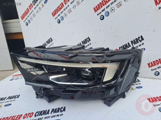 Opel mokka b matrix sol ön far (cam kırık)